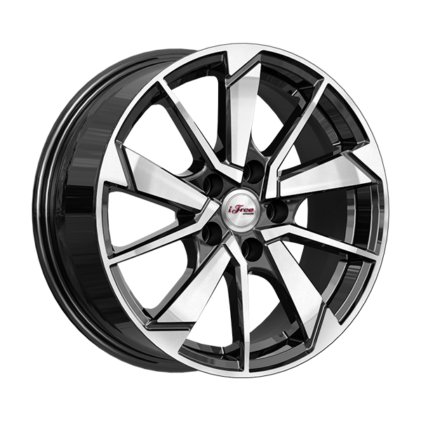 диски IFREE ЗИПЛАЙН 6,5xR16 5x108 60,1 33 Блэк-Джек