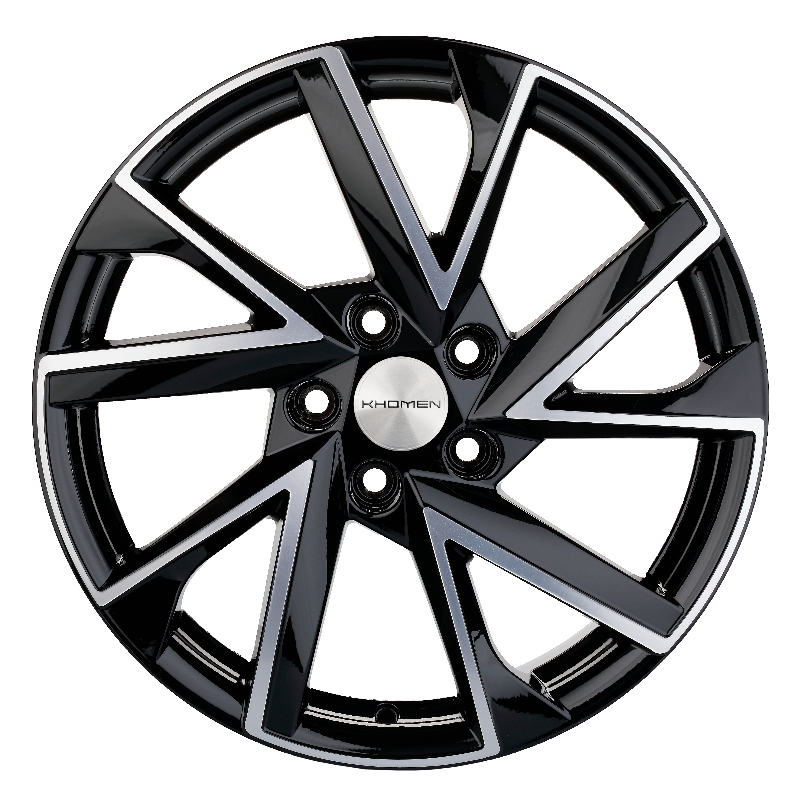 диски KHOMEN KHW1714 (i40) 7,0xR17 5x114,3 67,1 45 BLACK-FP