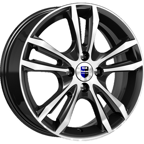 диски КиК SAMARA 6,0xR16 4x114,3 67,1 40 алмаз_черный