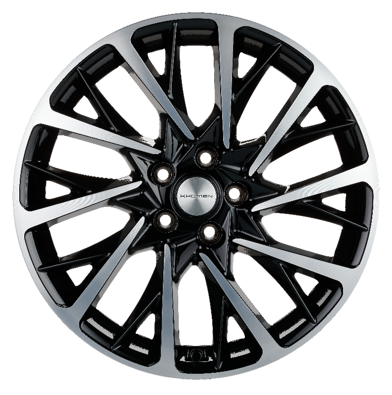 диски KHOMEN KHW1804 (Chery Tiggo 8Pro) 7,5xR18 5x108 60,1 47 BLACK-FP